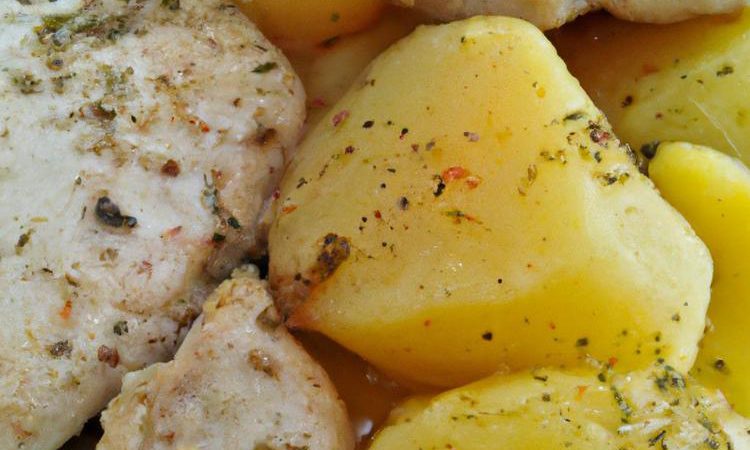 Przepis na obiad z piersią kurczaka i ziemniakami